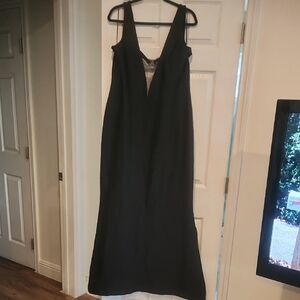 NWT Fashion Nova Sz 3X South Of France Bandage Gown Dress Black Prom Holiday